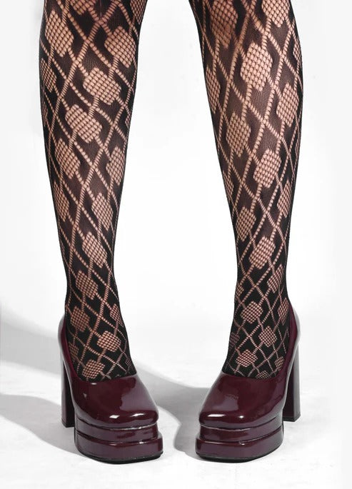 Women Burgundy Platform Block Heel Pumps – Stylish High Heel Closed Toe Party Shoes for Girls